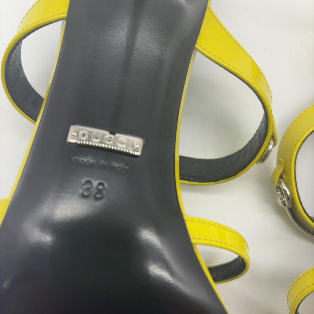 Gucci leather mules heeled sandals - Picture 7 of 7